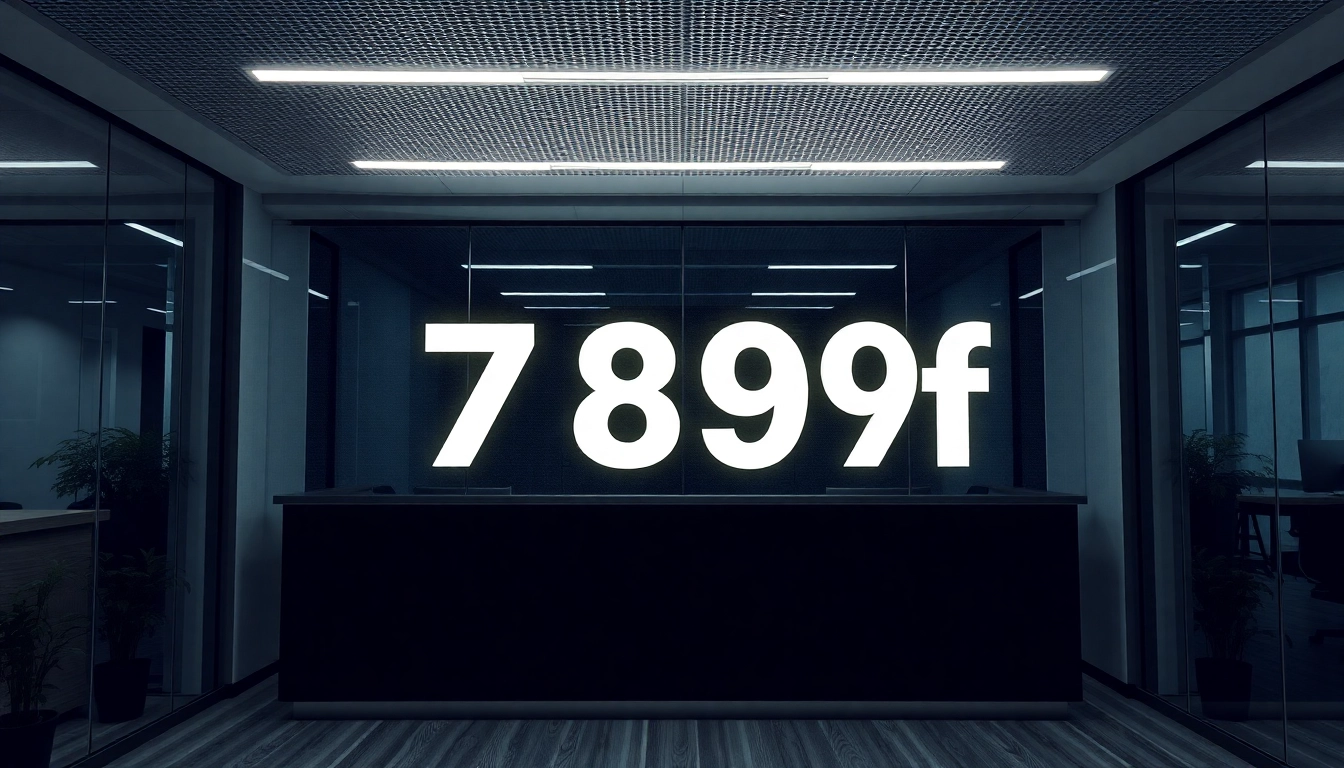 789f branding concept showcasing a dynamic digital interface with vibrant colors and futuristic design for brand recognition.