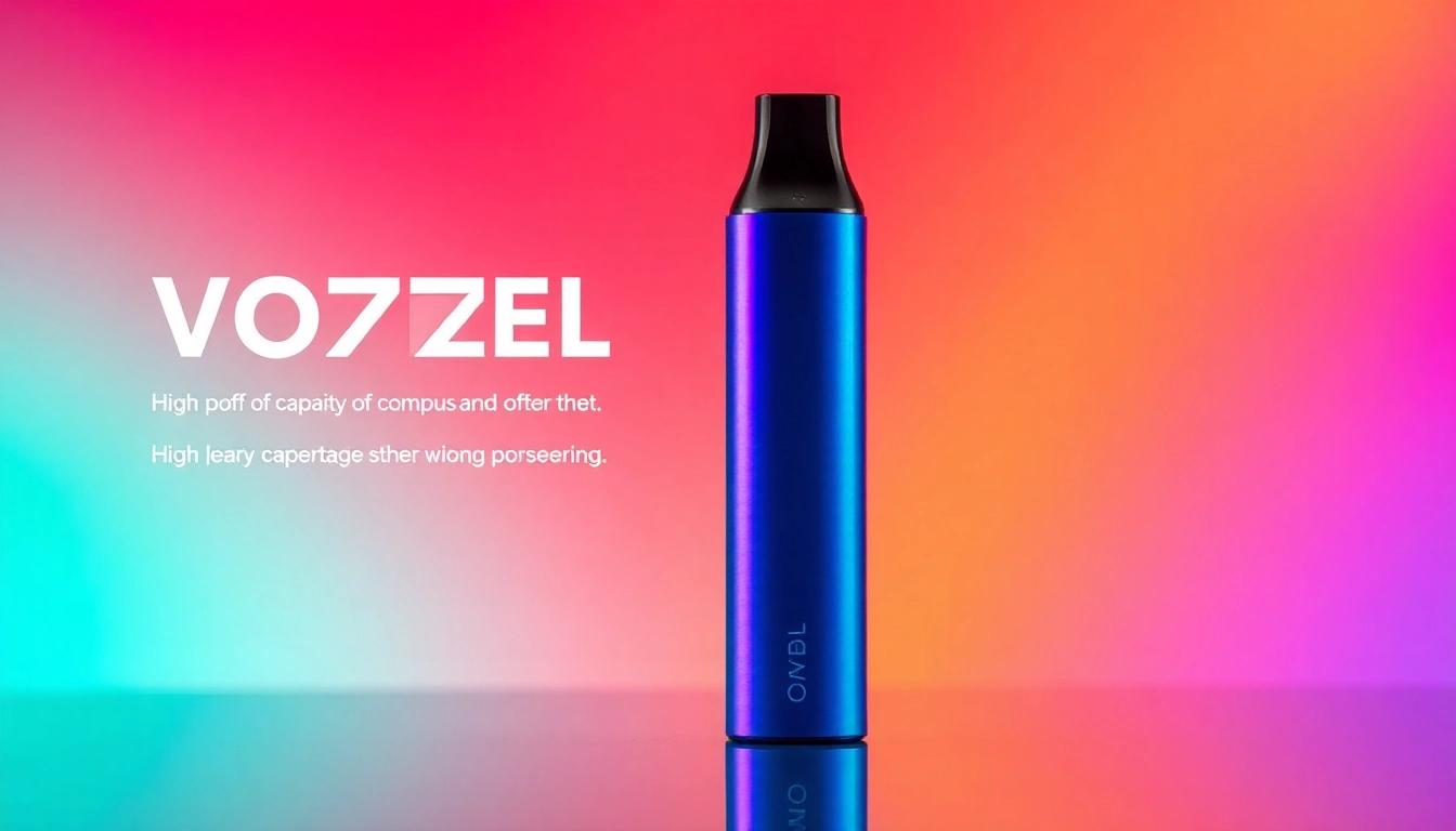 Vozol Puff: Discover High-Capacity Disposable Vapes for Extended Vaping Enjoyment