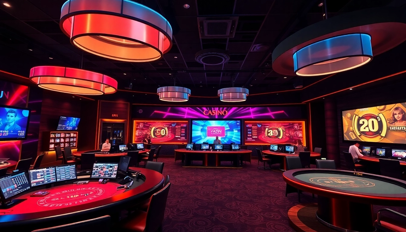 Professional live dealer operating in a canl casino siteleri environment with high-tech screens